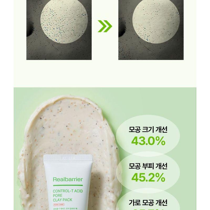 Realbarrier - Control-T Acid Pore Clay Pack