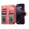 Luxury Zipper Cards Solt Wallet Leather Flip Case For iPhone 16 Pro Max 15 Plus 14 13 12 11 Ring Holder Purse Bag Cover Fundas