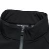 FILA Fleece Jacket With Stand Collar Men Jackets Black F11M513701FBK