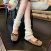 Wool version~ Versatile bow woolen light mouth ballet single shoes women's Mary Jane single shoes flat-soled fluffy shoes ladyshoes