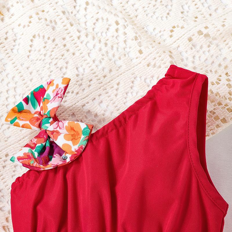 Baby Summer Clothes Baby Girls Floral Print Costume Newborn Jumpsuit Baby Rompers For Baby Girls Bodysuit Infant Clothing