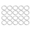 20Pcs    O  S 1.57in Diameter 0.2in Thick Strong Copper Secure Closure    Buckles for Purse Bag Jewelry