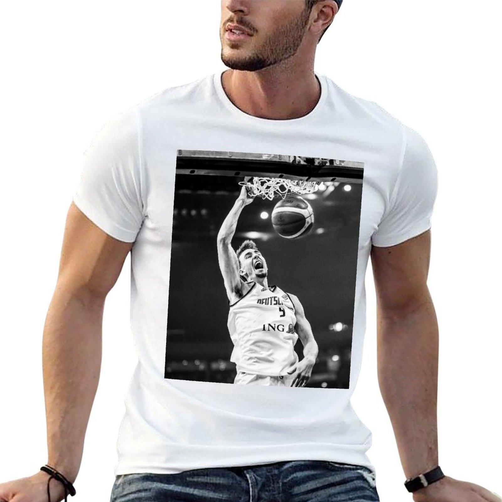 

Franz Wagner - Black & White T-Shirt man t shirts for men cotton t shirts man 100% T-Shirt L