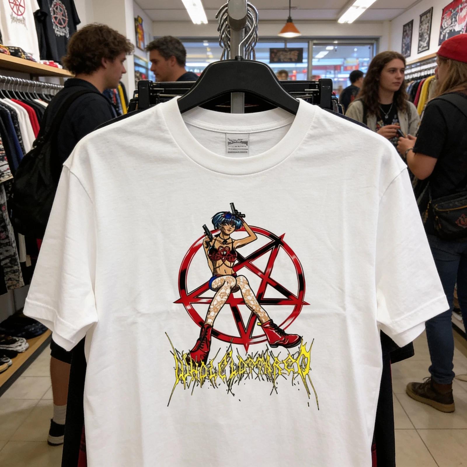 

Playboi Carti WLR Whole Lotta Red Anime White All Size S