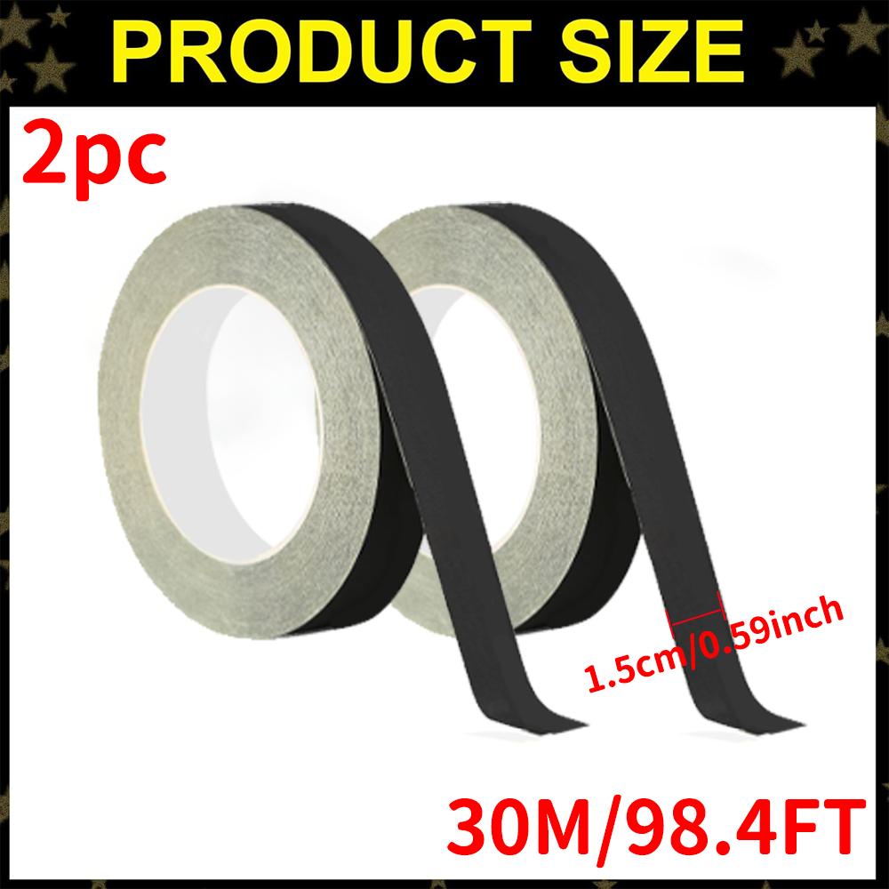 Acetate Tape for Electrical Insulation 30M Black Adhesive Cloth Tape for LCD Screen Wire and Automotive Repair