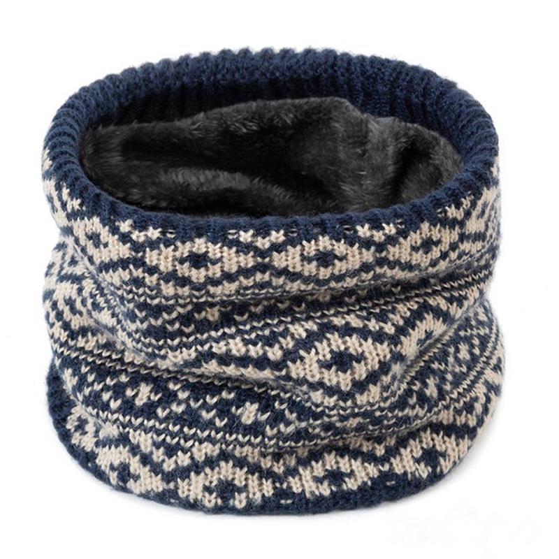 New Unisex Velvet Warm Pullover Neck Gaiter - Versatile Woolen Winter Neck Warmer for Outdoor Cold Protection