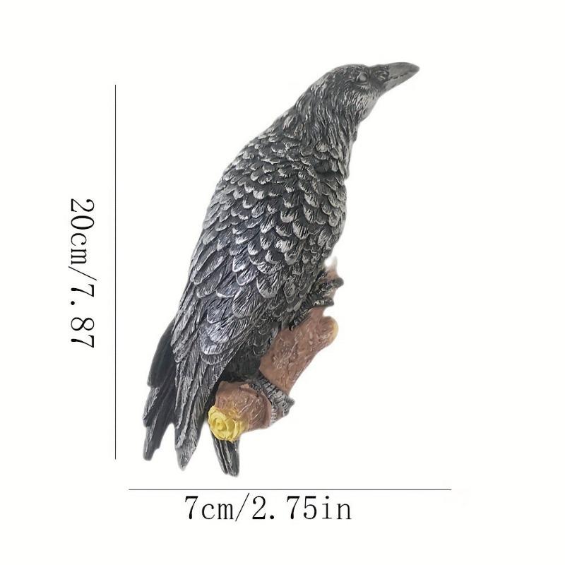 Artă Ciori Rășină Artizanală Ornamente Ornamente pentru Casă și Curte Decorațiuni Agățate Artă Ciori