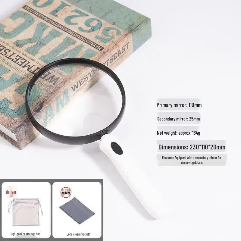 1000x HD Aspherical Magnifying Glass