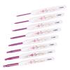 Crochet Hooks 8 Pcs Soft NonSlip Good Grip Knitting Needles Set with Mark for Weaving Home