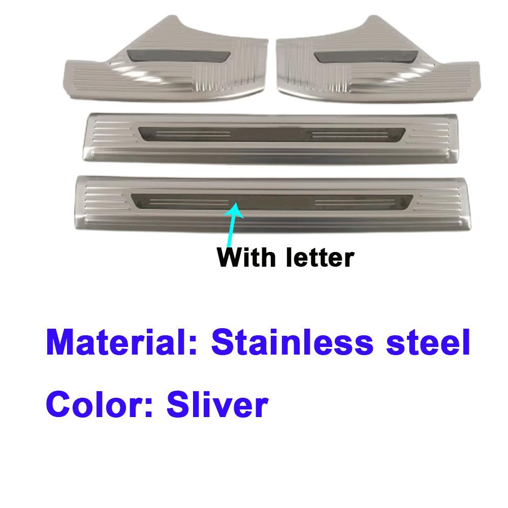 Inner Door Sill Scuff Plate Cover Frame Decoration Sticker Threshold Pedal Accessories For Nissan Qashqai J12   2024