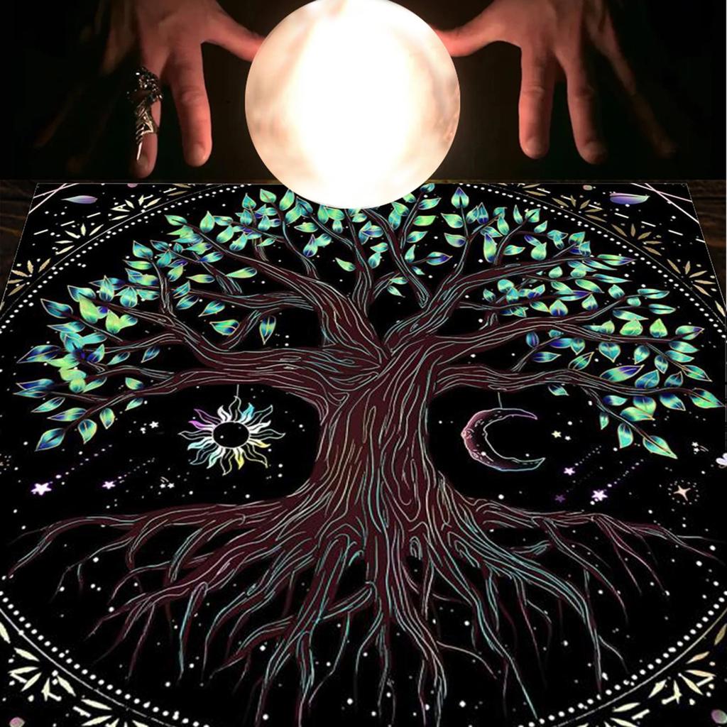 Astrologia Tarot Obrus na stół Ołtarz Mata do gry planszowej Metafizyka Wahadło Wróżby Ołtarz Obrus Podkładka do gry planszowej