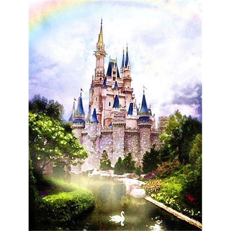 DIY 5D Animal Diamond Painting Landscape Full Round Drill Diamond Embroidery Mosaic Art Rhinestone Home Decoration Gift