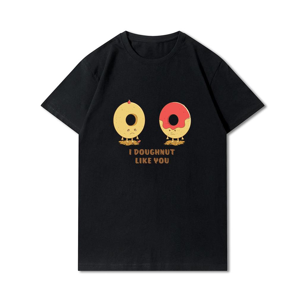 Anime 100 Muster Sommer-T-Shirts für Frauen Panda Tier bedruckt lässige Kurzarm-Oberteile 100 % Baumwolle Übergröße O-Ausschnitt T-Shirts