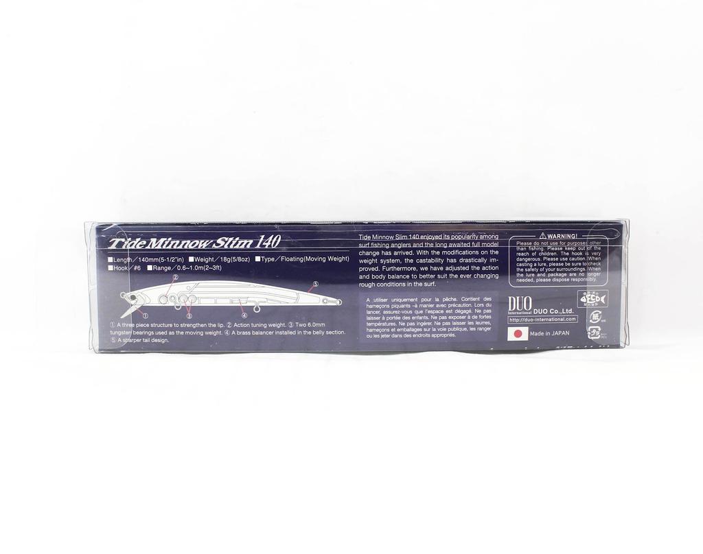 Duo Tide Minnow Slim 140 Floating Lure ACC3008 (8440)