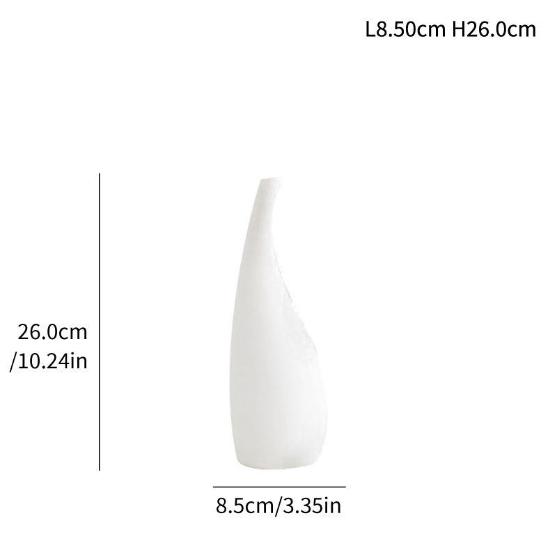 Modern Feng Shui Ceramic Flower Vase for Home Decor
