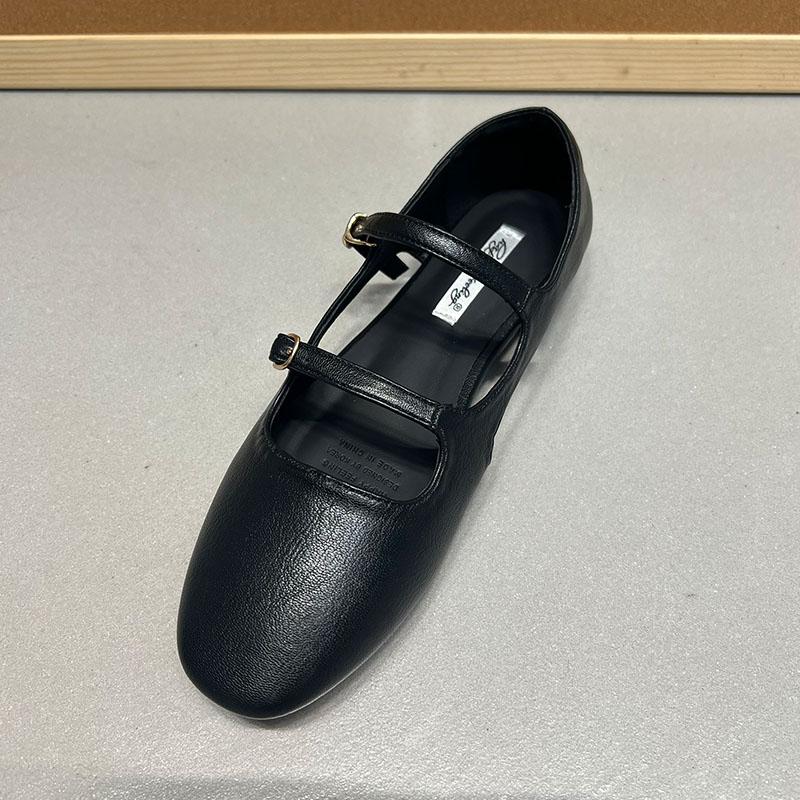 Fashion Fashion Buckle Strap Ladies Mary Janes Flats Shoes Casual Female Shallow Footwear Hollow Women Ballet Flats Shoes New 2025