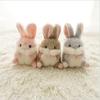 4 Colors, About 12C Rabbit Plush Toy, Accessories Plush Bunny Toy Doll