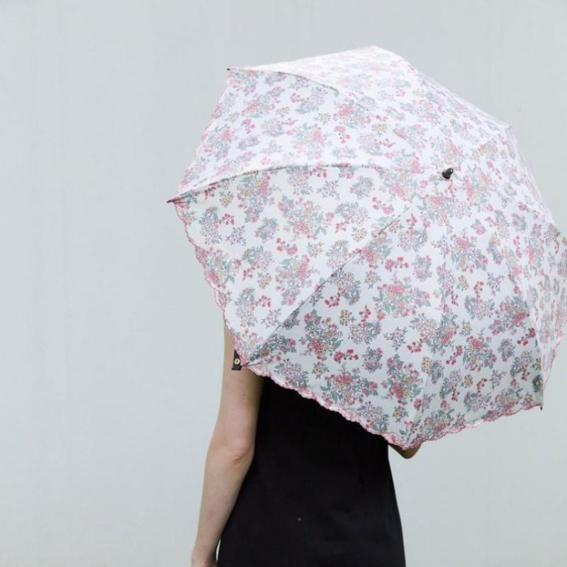 Daks Pink Flower Printing Manual Umbrella  Umbrella Use  Dbum1e658