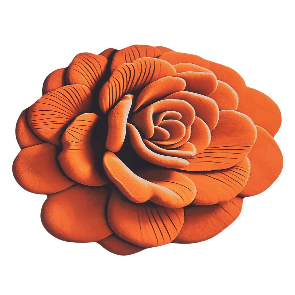 Floral Plush Diatomaceous Floor Mat 3D Pattern Anti Slip Absorbent Mat Comfortable Blanket for Bedroom