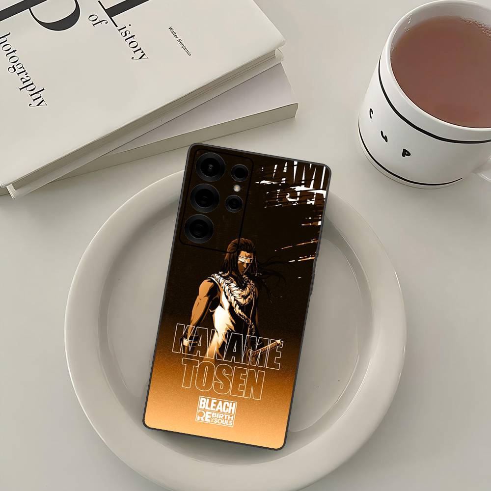 

Anime Bleach Wave Phone Case For Samsung S 24 fe 25 Ultra plus 20 lite 21 30 22 23 24 22 Ultra 5G Fundas Samsung S21