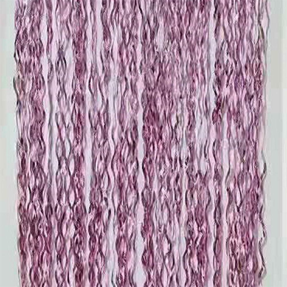 Fashion Tinsel Foil Fringe Curtains Wavy Teal Blue Tinsel Backdrop  Under The Sea Party