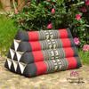 Thailand Triangle Tatami Cushion: Kapok Lumbar Pillow & Sofa Back Support.