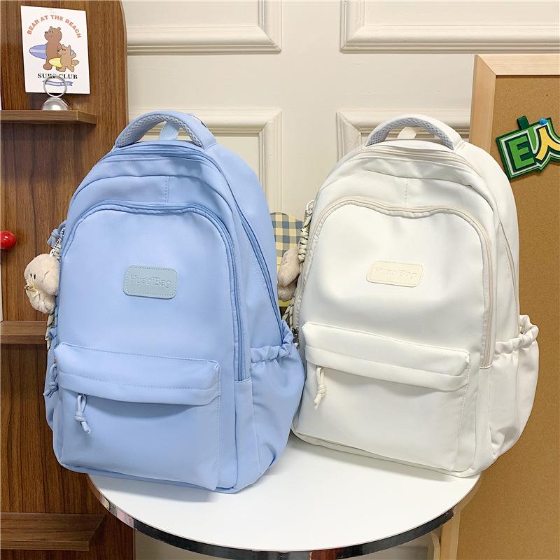 Schoolbag 1011 Spring New Schoolbag for High School Students and Junior High School Students College Students Large Capacity Color-Blocked Backpack