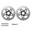 CYCLAMI Carbon Fiber Floating Bicycle Brake Disc Rotor Ultra - Light Heat Dissipation for Road Bike Disc Brakes 160mm - 180mm