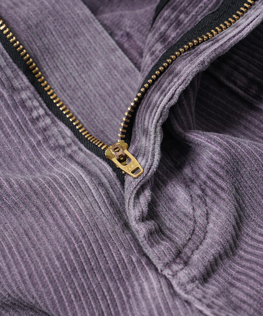 FRIZMWORKS Corduroy Banding Wide Fatigue Pants _ Red Bean
