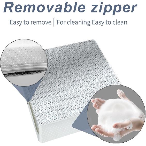 ESMING 1Pack 14"X14"X3" RV Skylight Ulator,RV Vent Ulator, RV Skylight Cover With Reflective Surface, Waterproof RV Ulation, RV Sunroof Skylight