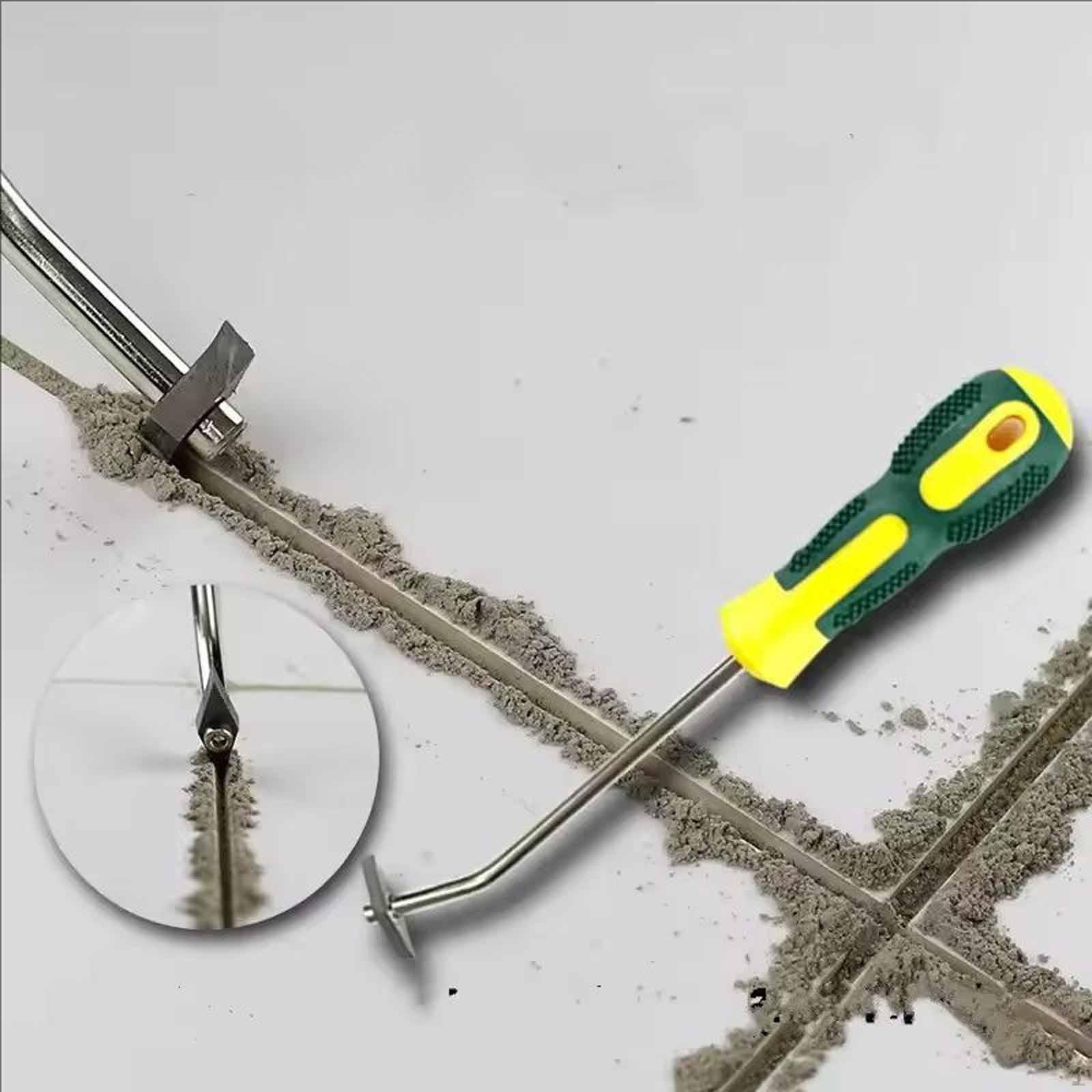 

Grout Removal Tools,Grout Hand Saw,Multifunctional Caulking Tools Tile Joint Cleaning Tool