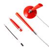 Business Counter Pen Set with Ball Chain Adhesive Bottom Prevent Pen Loss Counter Security Pen Pen Holder Desktop Pens