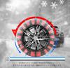 Cloth Snow Chains for Light Compliant with Easy Prevents Tire and Protects Against Winter Snow Non-metallic Vehicles, Regulations, Installation,