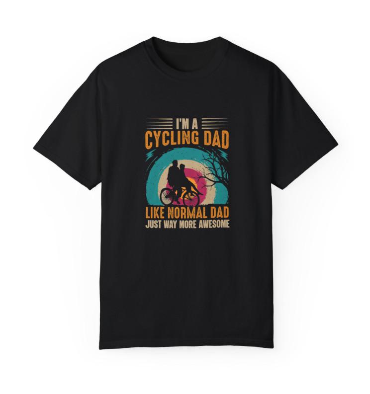 

I m a cycling dad like normal dad just way more awesome Bicycle Unisex tee L