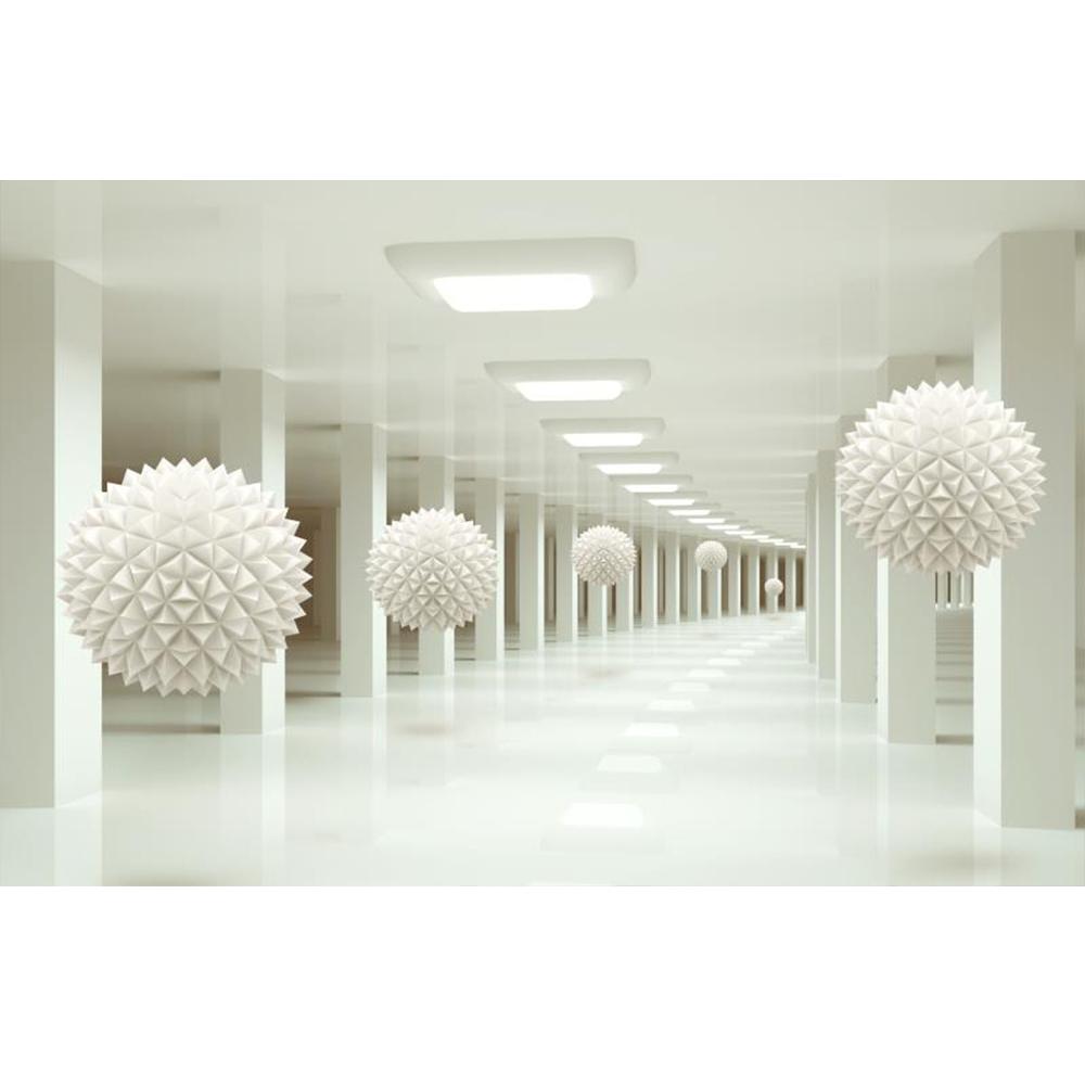 Modern 3d Abstract Large Mural Space White Ball Wall Mural Living Room Bedroom Tv Background Wallpaper