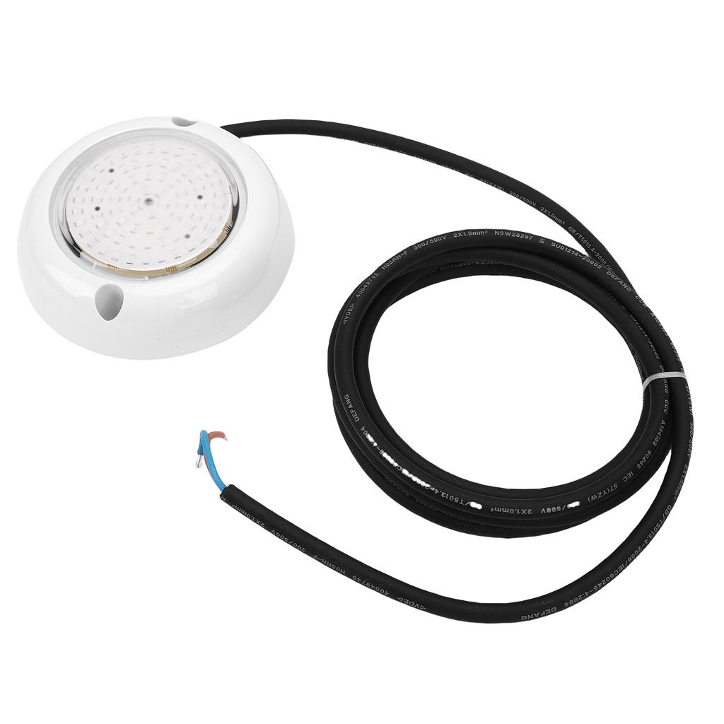 Pool Light 6W RGB Color Changing IP68 Water Proof Wall Mount Thin Submersible Underwater Light with Remote Control for