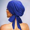 Für Bestseller Langschwanz Gestreifte Kopftuch Mütze Fliege Elastisches Band Atmungsaktive Basecap Heimgebrauch Turban Stil Chemotherapie