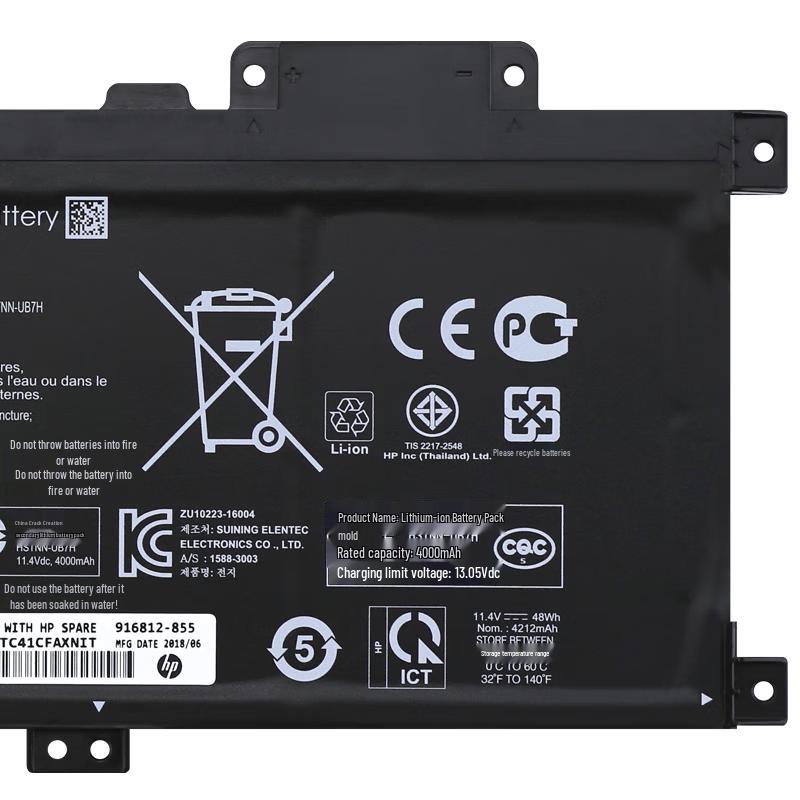 HP Original TPN-W126 WA03XL Laptop Battery