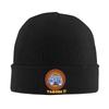 Grizzly and Lemmings Hat Autumn Winter Beanies Warm Animation Cap Unisex Women Acrylic Knitted Hat