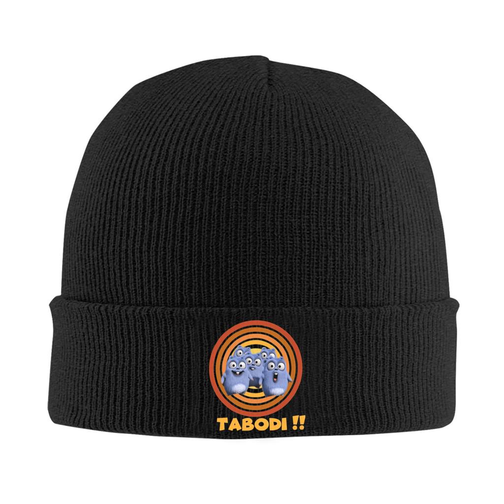 Grizzly and Lemmings Hat Autumn Winter Beanies Warm Animation Cap Unisex Women Acrylic Knitted Hat