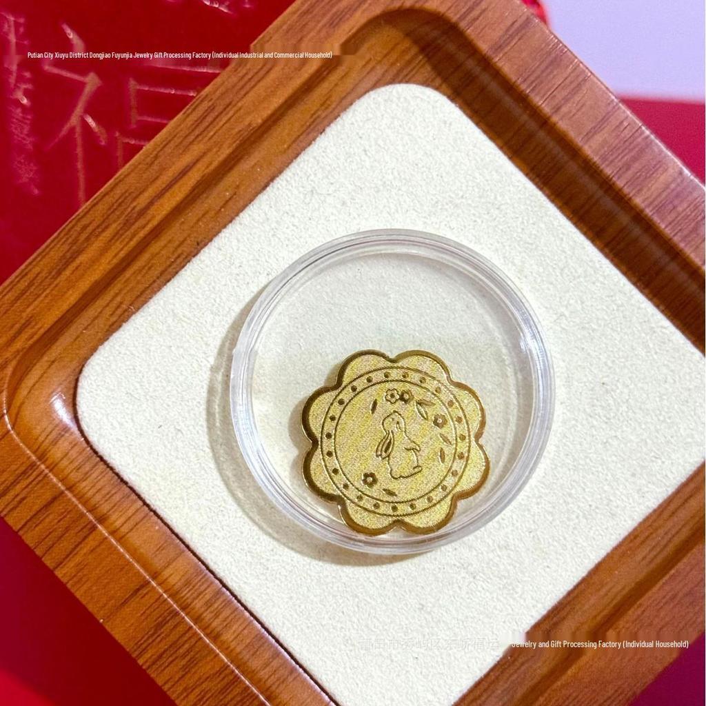 Pure Gold 999 Horse Year Phone Sticker for Wealth and Health - Popular Douyin Live Seller