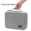 Hard Case Large Capacity Digital Storage Bag Travel Power Bank Data Cable Organizer Bag Mobile Phone Charger Protective Case