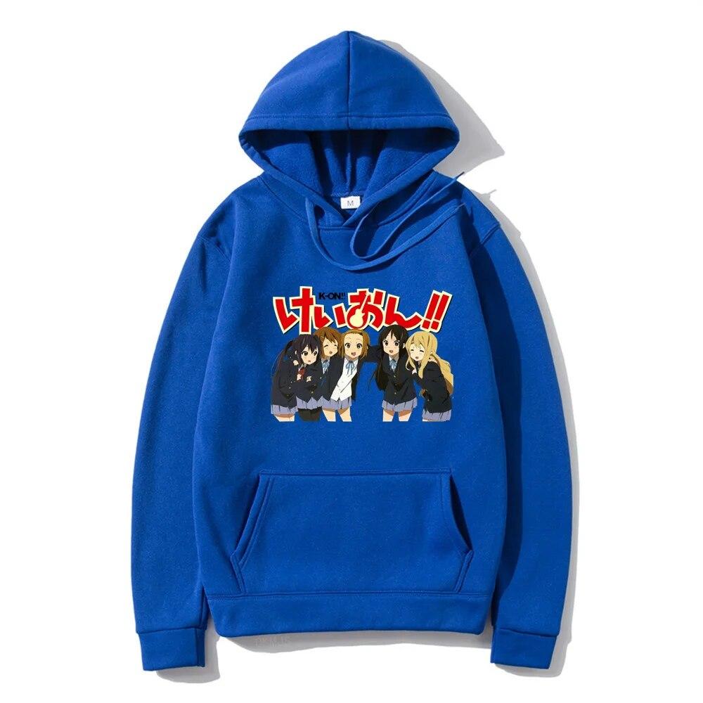 New Arrival K-ON 2D Unisex Hoodie printing Casual Fashion hall-match Hoodie Harajuku style Autumn Winter Unisex Street Clothes