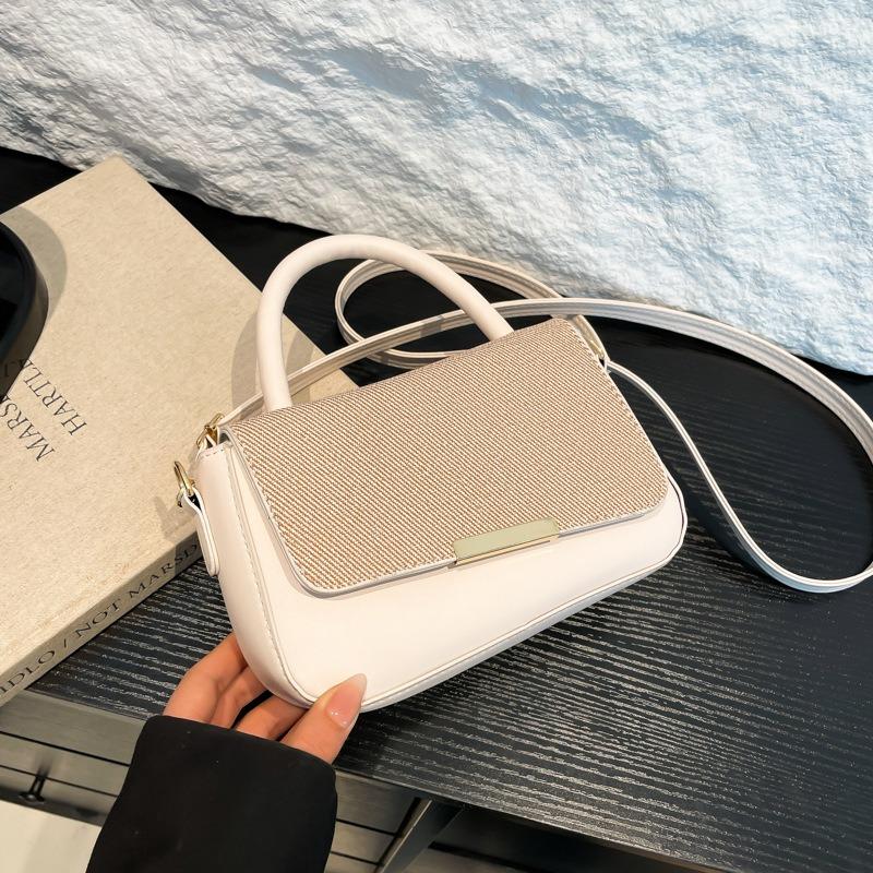 Trendy Texture, Personalized Design, New Style, Fashionable and Simple, Casual Temperament, Commuting Shoulder Crossbody Handbag