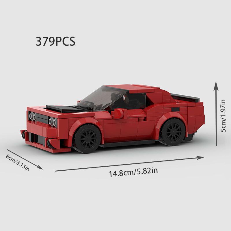 MOC Racing Sports Car Vehicle City Speed Champion Racer Technique Building Blocks Brick Set Supercar Kids Toys Boys Gifts NSX