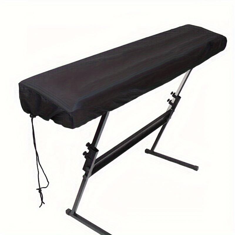 Housse Complète pour Clavier de Piano Électrique 61/88 Touches Étanche à la Poussière Cordon de Serrage Fermeture Housse de Protection pour Clavier de Musique
