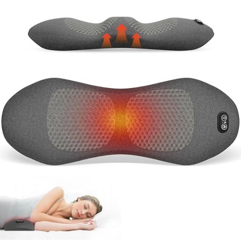 Multi-functional Shiatsu Back Massager Electric Lumbar Support Pillow Office Chair