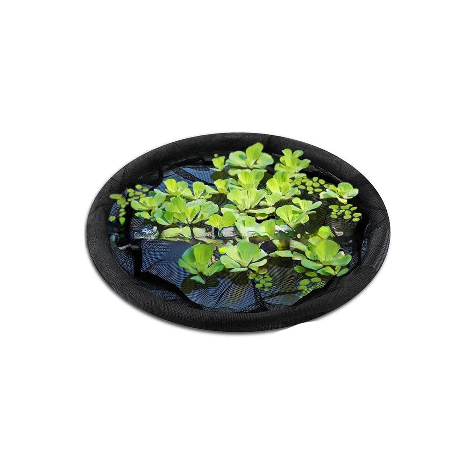 

Black Aquatic Plant Guard Mesh Floating Flora Fish Barrier Round Floating Flora Fish Barrier Mesh Floating Supplies A