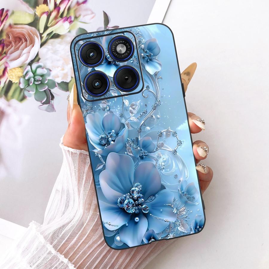 For Motorola Edge 70 / Moto X70 Air Back Cover for Moto Edge70 X 70Air Case TPU Soft Silicone Cute Cat Printed Phone Case Cover