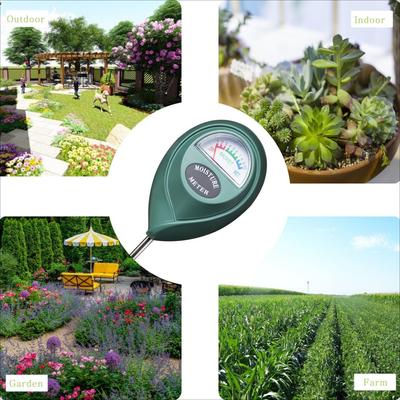 Misuratore di Umidità del Suolo a Sonda Lunga per Uso Profondo, Sensore Indicatore Monitor Acqua, Igrometro per Piante in Vaso Grande da Interno ed Esterno, Fiori, Giardinaggio, Agricoltura
